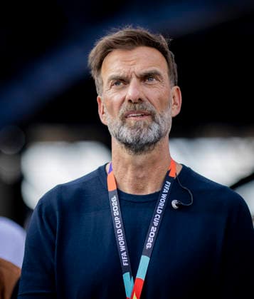 Boston, USA 09th Jul 2026. Jürgen Klopp France - Morocco World Cup Frankreich - Marokko 09.07.2026 *** Boston, USA, July 9, 2026 Jürgen Klopp France Morocco World Cup France Morocco July 9, 2026
