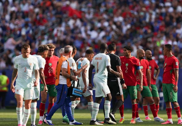 260710 -- BOSTON, July 10, 2026 -- Kylian Mbappe C of France is substituted off during the quarter final match between France and Morocco at the 2026 FIFA World Cup, WM, Weltmeisterschaft, Fussball at Boston Stadium in Boston, the United States, July 9, 2026. SPU.S.-BOSTON-FOOTBALL-FIFA WORLD CUP-QUARTER FINAL-FRA VS MAR ZhangxChen  (SP)U.S.-BOSTON-FOOTBALL-FIFA WORLD CUP-QUARTER FINAL-FRA VS MAR IMAGO ZhangxChen  imago images 0861210646