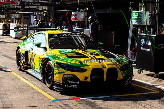 FIA WEC Rolex 6 Horas de São Paulo SaO PAULO, SP - 09.07.2026: FIA WEC ROLEX 6 HORAS DE SaO PAULO - Thursday was a day of final adjustments for the start of the Brazilian round of the 2026 FIA World Endurance Championship (WEC) season. The championship arrives this week at Interlagos, Sao Paulo, for the Rolex 6 Hours of Sao Paulo, between July 10th and 12th. Featured is the BMW M4 LMGT3 Evo 32 of TEAM WRT, driven by Darren Leung, Sean Gelael, and Augusto Farfus. (Photo: Emerson Santos Fotoarena) x2982469x  EmersonxSantos