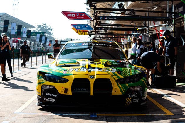 FIA WEC Rolex 6 Horas de São Paulo SaO PAULO, SP - 09.07.2026: FIA WEC ROLEX 6 HORAS DE SaO PAULO - Thursday was a day of final adjustments for the start of the Brazilian round of the 2026 FIA World Endurance Championship (WEC) season. The championship arrives this week at Interlagos, Sao Paulo, for the Rolex 6 Hours of Sao Paulo, between July 10th and 12th. Featured is the BMW M4 LMGT3 Evo 32 of TEAM WRT, driven by Darren Leung, Sean Gelael, and Augusto Farfus. (Photo: Emerson Santos Fotoarena) x2982470x  EmersonxSantos