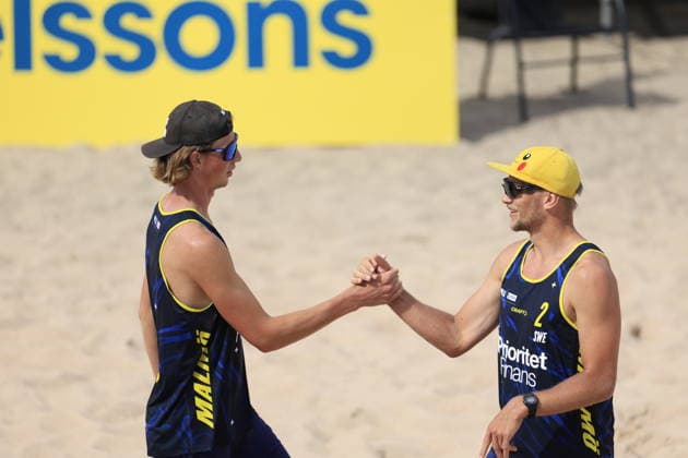 MALMÖ, SWEDEN 20260710 Beach volleyball, Beachvolleyball tournament begins in Malmö. MALMÖ SWEDEN x10600x *** MALMÖ, SWEDEN July 10, 2026: Beach volleyball tournament begins in Malmö MALMÖ SWEDEN x10600x  Copyright: xAndreasxHillergren TT TTx BEACH VOLLEYBALL TOURNAMENT STARTS IN MALMÖ