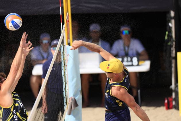 MALMÖ, SWEDEN 20260710 Beach volleyball, Beachvolleyball tournament begins in Malmö. MALMÖ SWEDEN x10600x *** MALMÖ, SWEDEN July 10, 2026: Beach volleyball tournament begins in Malmö MALMÖ SWEDEN x10600x  Copyright: xAndreasxHillergren TT TTx BEACH VOLLEYBALL TOURNAMENT STARTS IN MALMÖ