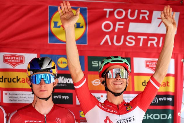 CYCLING - Tour of Austria 2026 LIENZ,AUSTRIA,10.JUL.26 - CYCLING - Tour of Austria, stage 3, Lienz - Sankt Johann im Pongau. Image shows Gregor Muehlberger (AUT Austria).  GEPAxpictures xDavidxGeieregger