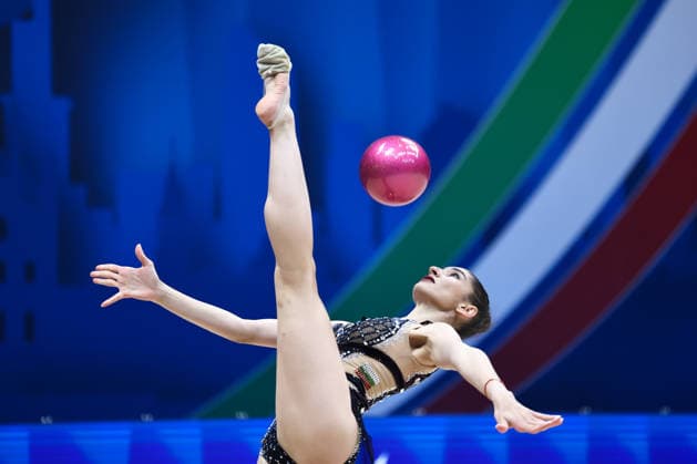 IPA86562135 - Eva BREZALIEVA (BUL) during the Rhythmic gymnastics, Rhythmische Sportgymnastik, RSG World Cup Final at the Unipol Forum, Milan, Italy, on July 10, 2026, during the Rhythmic Gymnastics - FIG World Cup 2026, Gymnastics in Assago (MI), Italy, July 10, 2026  Copyright: xValerioxOrigo IPAxSportx xx 86562135