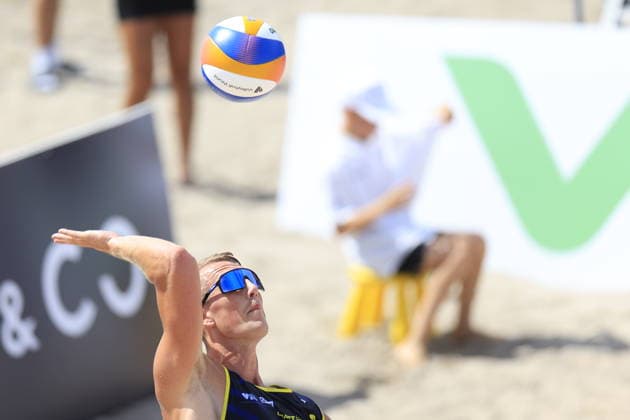 MALMÖ, SWEDEN 20260710 Sweden s Anton Andersson during the Beach Pro Tour Futures volleyball tournament at Ribersborgsstranden in Malmö. MALMÖ SWEDEN x10600x *** MALMÖ, SWEDEN July 10, 2026 Sweden s Anton Andersson during the Beach Pro Tour Futures volleyball tournament at Ribersborgsstranden in Malmö MALMÖ SWEDEN x10600x  Copyright: xAndreasxHillergren TTx BEACH VOLLEYBALL TOURNAMENT STARTS IN MALMÖ