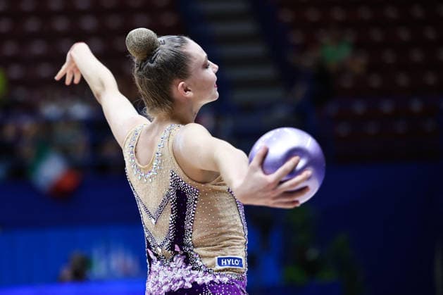 OTHER - Gymnastics - Rhythmic gymnastics, Rhythmische Sportgymnastik, RSG - 2026 FIG World Cup Photo by IPA ABACAPRESS.COM86562123 - Viktoria STEINFELD (GER) during the Rhythmic Gymnastics World Cup Final at the Unipol Forum, Milan, Italy, on July 10, 2026, during the Rhythmic Gymnastics - FIG World Cup 2026, Gymnastics in Assago (MI), Italy, July 10, 2026 Assago (MI) Italy  Copyright: xIPAxSport ABACAx