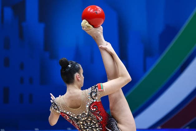 OTHER - Gymnastics - Rhythmic gymnastics, Rhythmische Sportgymnastik, RSG - 2026 FIG World Cup Photo by IPA ABACAPRESS.COM86562131 - Viktoria STEINFELD (GER) during the Rhythmic Gymnastics World Cup Final at the Unipol Forum, Milan, Italy, on July 10, 2026, during the Rhythmic Gymnastics - FIG World Cup 2026, Gymnastics in Assago (MI), Italy, July 10, 2026 Assago (MI) Italy  Copyright: xIPAxSport ABACAx