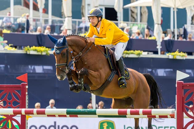 260710 Yuri Mansur of Brazil with horse Blitz van de Molenbrug Z competes in Stiftelsen Falsterbo Horse Show Prize during the Falsterbo Horse Show on July 10, 2026 in Falsterbo. Photo: Christian Örnberg BILDBYRAN COP 166 CO0709 ridsport equestrian falsterbo horse show ridsportlaget bbeng Stiftelsen Falsterbo Horse Show Prize *** July 10, 2026: Yuri Mansur of Brazil, riding Blitz van de Molenbrug Z, competes in the Stiftelsen Falsterbo Horse Show Prize during the Falsterbo Horse Show on July 10, 2026 in Falsterbo. Photo by Christian Örnberg, BILDBYRAN COP 166 CO0709: equestrian sports, Falsterbo Horse Show, Ridsportlaget BBENG, Stiftelsen Falsterbo Horse Show Prize  Copyright: CHRISTIANxÖRNBERG BB260710CO071
