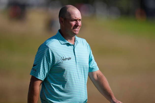 NORTH BERWICK, SCOTLAND - JULY 10: Sepp Straka walks down the eleventh fairway during Round 2 of the Genesis Scottish Open at the Renaissance Club, North Berwick on July 10, 2026 in North Berwick, Scotland Genesis Scottish Open Round 2