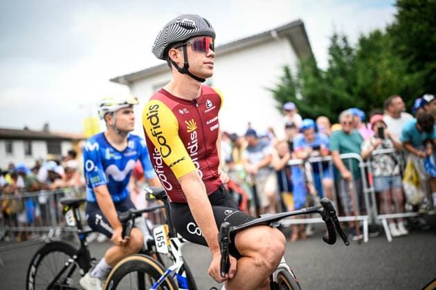 Belgian Milan Fretin of Cofidis pictured at the start of stage 7 of the 2026 Tour de France cycling race, a stage of 175km from Hagetmau to Bordeaux, on Friday 10 July 2026. The 113th edition of the Tour de France starts on Saturday 4 July in Barcelona, Spain, and will finish in Paris, France on the 26th of July. JASPERxJACOBS  x180855602x