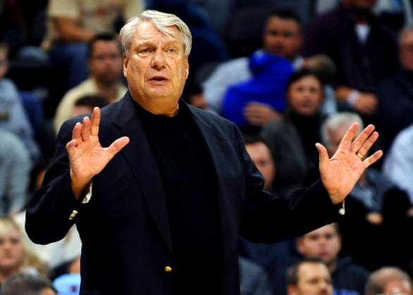 USA BASKETBALL NBA, Basketball Herren, USA Golden State Warriors at Oklahoma City Thunder epa01572329 Golden State Warriors coach Don Nelson against the Oklahoma City Thunder in the second half of the game at the Ford Center in Oklahoma City, Oklahoma, USA, 08 December 2008. Golden State Warriors win 112-102. OKLAHOMA CITY United States  Copyright: xLARRYxW.xSMITHx