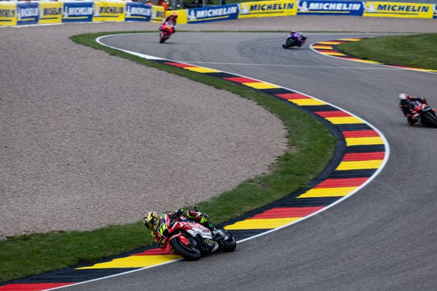 GER, Großer Preis von Deutschland, MotoGP. 11. Lauf, FIM Motorrad-Weltmeisterschaft. 10.07.2026, Sachsenring, Hohenstein-Ernstthal, GER, Großer Preis von Deutschland, MotoGP. 11. Lauf, FIM Motorrad-Weltmeisterschaft. 11, Diogo Moreira, Pro Honda LCR Â Foto: Alexander Trienitz Hohenstein-Ernstthal Sachsenring Sachsen Deutschland *** GER, German Grand Prix, MotoGP Round 11, FIM Motorcycle World Championship, July 10, 2026, Sachsenring, Hohenstein Ernstthal, GER, German Grand Prix, MotoGP Round 11, FIM Motorcycle World Championship 11, Diogo Moreira, Pro Honda LCR. Photo by Alexander Trienitz, Hohenstein Ernstthal, Sachsenring, Saxony, Germany
