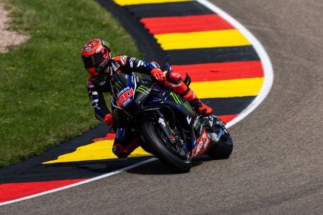 GER, Großer Preis von Deutschland, MotoGP. 11. Lauf, FIM Motorrad-Weltmeisterschaft. 10.07.2026, Sachsenring, Hohenstein-Ernstthal, GER, Großer Preis von Deutschland, MotoGP. 11. Lauf, FIM Motorrad-Weltmeisterschaft. 20, Fabio Quartararo, Monster Energy Yamaha MotoGP Â Foto: Alexander Trienitz Hohenstein-Ernstthal Sachsenring Sachsen Deutschland *** GER, German Grand Prix, MotoGP Round 11, FIM Motorcycle World Championship, July 10, 2026, Sachsenring, Hohenstein Ernstthal, GER, German Grand Prix, MotoGP Round 11, FIM Motorcycle World Championship 20, Fabio Quartararo, Monster Energy Yamaha MotoGP. Photo by Alexander Trienitz, Hohenstein Ernstthal, Sachsenring, Saxony, Germany