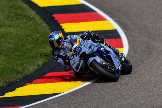 GER, Großer Preis von Deutschland, MotoGP. 11. Lauf, FIM Motorrad-Weltmeisterschaft. 10.07.2026, Sachsenring, Hohenstein-Ernstthal, GER, Großer Preis von Deutschland, MotoGP. 11. Lauf, FIM Motorrad-Weltmeisterschaft. 73, Alex Marquez, BK8 Gresini Racing MotoGP Â Foto: Alexander Trienitz Hohenstein-Ernstthal Sachsenring Sachsen Deutschland *** GER, German Grand Prix, MotoGP Round 11, FIM Motorcycle World Championship, July 10, 2026, Sachsenring, Hohenstein Ernstthal, GER, German Grand Prix, MotoGP Round 11, FIM Motorcycle World Championship 73, Alex Marquez, BK8 Gresini Racing MotoGP Photo by Alexander Trienitz, Hohenstein Ernstthal, Sachsenring, Saxony, Germany