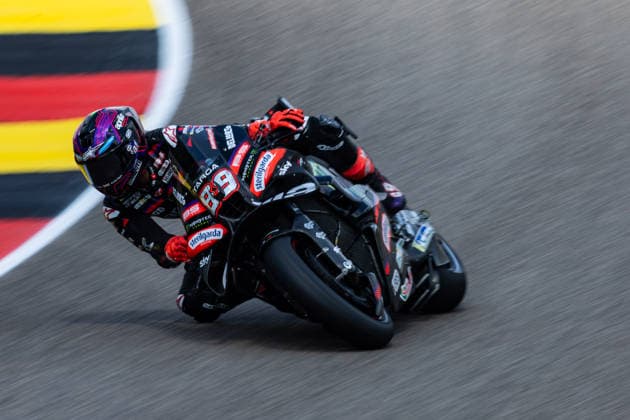 GER, Großer Preis von Deutschland, MotoGP. 11. Lauf, FIM Motorrad-Weltmeisterschaft. 10.07.2026, Sachsenring, Hohenstein-Ernstthal, GER, Großer Preis von Deutschland, MotoGP. 11. Lauf, FIM Motorrad-Weltmeisterschaft. 89, Jorge Martin, Aprilia Racing Â Foto: Alexander Trienitz Hohenstein-Ernstthal Sachsenring Sachsen Deutschland *** GER, German Grand Prix, MotoGP Round 11, FIM Motorcycle World Championship, July 10, 2026, Sachsenring, Hohenstein Ernstthal, GER, German Grand Prix, MotoGP Round 11, FIM Motorcycle World Championship 89, Jorge Martin, Aprilia Racing Photo by Alexander Trienitz, Hohenstein-Ernstthal, Sachsenring, Saxony, Germany