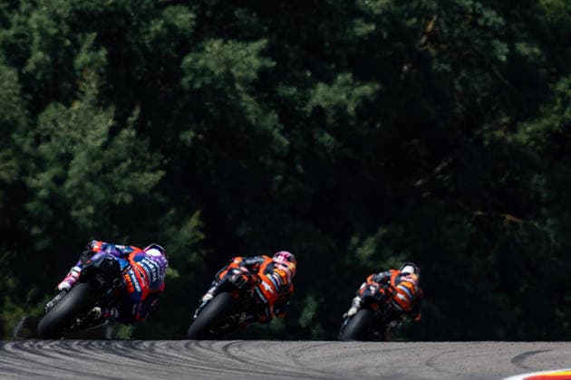 GER, Großer Preis von Deutschland, MotoGP. 11. Lauf, FIM Motorrad-Weltmeisterschaft. 10.07.2026, Sachsenring, Hohenstein-Ernstthal, GER, Großer Preis von Deutschland, MotoGP. 11. Lauf, FIM Motorrad-Weltmeisterschaft. 43, Jack Miller, Prima Pramac Yamaha MotoGP Â Foto: Alexander Trienitz Hohenstein-Ernstthal Sachsenring Sachsen Deutschland *** GER, German Grand Prix, MotoGP Round 11, FIM Motorcycle World Championship, July 10, 2026, Sachsenring, Hohenstein Ernstthal, GER, German Grand Prix, MotoGP Round 11, FIM Motorcycle World Championship 43, Jack Miller, Prima Pramac Yamaha MotoGP. Photo by Alexander Trienitz, Hohenstein Ernstthal, Sachsenring, Saxony, Germany