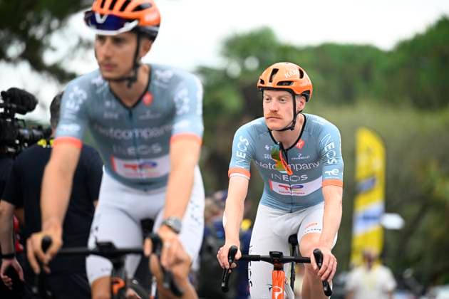 Tour de France 2026 Stage 7 BORDEAUX, FRANCE - JULY 10 : Godon Dorian (FRA) of Netcompany INEOS during stage 7 of the 113rd edition of Tour de France an UCI World Tour 2.UWT cycling road race stage for Men Elite of 175 km with start in Hagetmau and finish in Bordeaux on July 10, 2026 in Bordeaux, France, 10 07 2026 Bordeaux France  Copyright: xTomasxSiskx