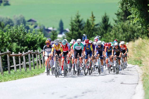 CYCLING - Tour of Austria 2026 LIENZ,AUSTRIA,10.JUL.26 - CYCLING - Tour of Austria, stage 3, Lienz - Sankt Johann im Pongau. Image shows the peloton.  GEPAxpictures xDavidxGeieregger