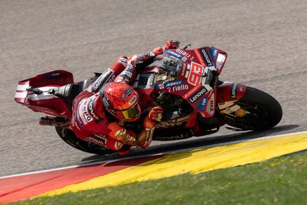 Foto IPP Enrico Schiavi Oberlungwitz 10-07-2026 MotoGP Gran Premio Motociclismo di Germania 2026 FP1 nella foto: Marc Marquez - Ducati Lenovo Team Oberlungwitz italy GERMANY ITALY  Copyright: xR4924_italyphotopressx