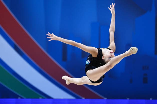 OTHER - Gymnastics - Rhythmic gymnastics, Rhythmische Sportgymnastik, RSG - 2026 FIG World Cup Photo by IPA ABACAPRESS.COM86565857 - YEREKESHEVA Akmaralle (KAZ) during the Rhythmic Gymnastics World Cup Final at the Unipol Forum, Milan, Italy, on July 10, 2026, during the Rhythmic Gymnastics - FIG World Cup 2026, held in Assago (MI), Italy, on July 10, 2026 Assago (MI) Italy  Copyright: xIPAxSport ABACAx