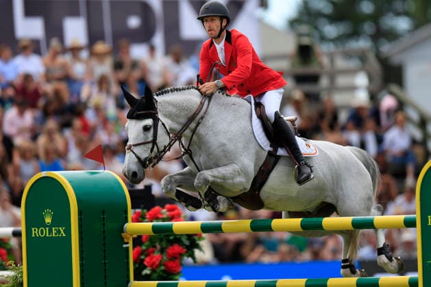 FALSTERBO, SVERIGE 20260710 Pieter Devos fran Belgien pa hästen Primo DV under fredagens internationella hoppning, Agria Falsterbo Nations Cup, under Falsterbo horse show. FALSTERBO SVERIGE x10600x *** FALSTERBO, SWEDEN 20260710 Pieter Devos from Belgium riding Primo DV during Friday’s international show jumping competition, the Agria Falsterbo Nations Cup, at the Falsterbo Horse Show FALSTERBO SWEDEN x10600x  Copyright: xAndreasxHillergren TTx FALSTERBO HORSE SHOW 2026