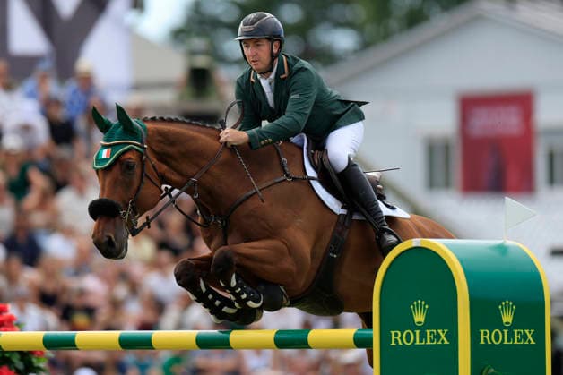 FALSTERBO, SWEDEN 20260710 Jordan Coyle from Ireland on the horse Chaccolino during the Falsterbo Nations Cup International jumping during the Falsterbo horse show in Falsterbo, Sweden July 10, 2026. FALSTERBO SWEDEN x10600x *** FALSTERBO, SWEDEN July 10, 2026 Jordan Coyle from Ireland riding Chaccolino during the Falsterbo Nations Cup International show jumping competition at the Falsterbo Horse Show in Falsterbo, Sweden July 10, 2026 FALSTERBO SWEDEN x10600x  Copyright: xAndreasxHillergren TTx FALSTERBO HORSE SHOW 2026
