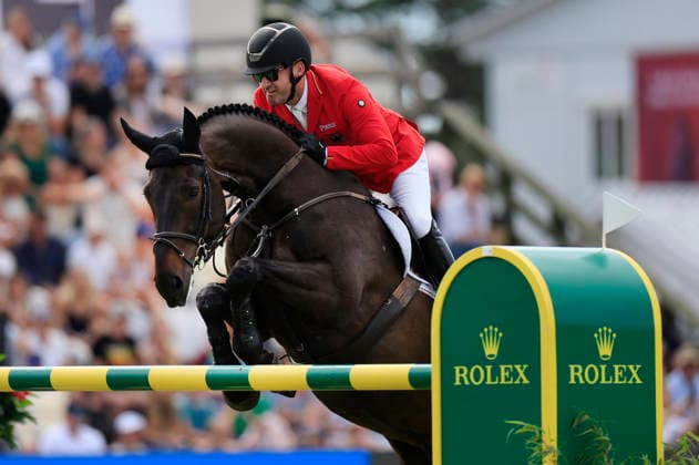FALSTERBO, SWEDEN 20260710 Philipp Weishaupt from Germany on the horse Kilmister during the Falsterbo Nations Cup International jumping during the Falsterbo horse show in Falsterbo, Sweden July 10, 2026. FALSTERBO SWEDEN x10600x *** FALSTERBO, SWEDEN July 10, 2026 Philipp Weishaupt of Germany riding Kilmister during the Falsterbo Nations Cup International show jumping competition at the Falsterbo Horse Show in Falsterbo, Sweden, July 10, 2026 FALSTERBO SWEDEN x10600x  Copyright: xAndreasxHillergren TTx FALSTERBO HORSE SHOW 2026
