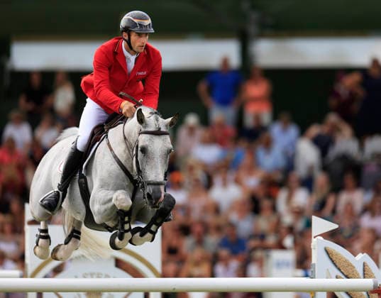 FALSTERBO, SWEDEN 20260710 Richard Vogel from Germany on the horse Cloudio during the Falsterbo Nations Cup International jumping during the Falsterbo horse show in Falsterbo, Sweden July 10, 2026. FALSTERBO SWEDEN x10600x *** FALSTERBO, SWEDEN July 10, 2026 Richard Vogel from Germany riding Cloudio during the Falsterbo Nations Cup International show jumping competition at the Falsterbo Horse Show in Falsterbo, Sweden July 10, 2026 FALSTERBO SWEDEN x10600x  Copyright: xAndreasxHillergren TTx FALSTERBO HORSE SHOW 2026