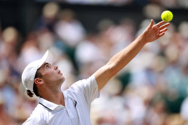 Arthur Fery during his semi final match Wimbledon Tennis Championships, Day 12, The All England Lawn Tennis and Croquet Club, London, UK - 10 Jul 2026London The All England Lawn Tennis and United Kingdom  Copyright: xJamesxMarsh Shutterstockx 16981029be