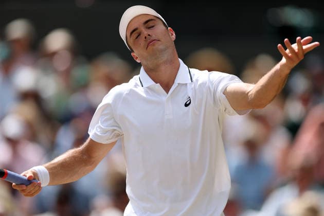 Arthur Fery dejected during his semi final match Wimbledon Tennis Championships, Day 12, The All England Lawn Tennis and Croquet Club, London, UK - 10 Jul 2026London The All England Lawn Tennis and United Kingdom  Copyright: xKieranxMcManus Shutterstockx 16981026aa