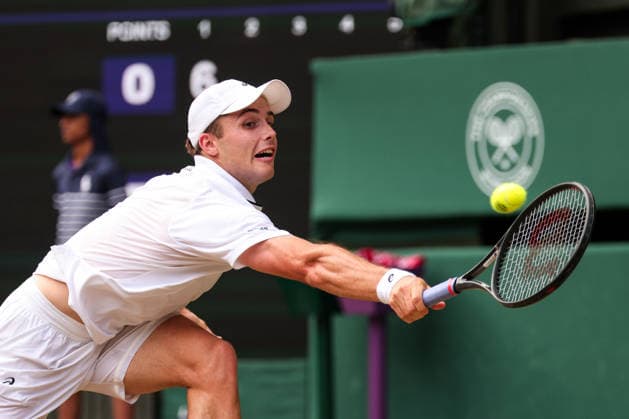 Arthur Fery (GBR), Herren Einzel, Men s Singles Tennis - Wimbledon 2026 - Grand Slam ITF ATP, Tennis Herren WTA, Tennis Damen - AELTC - London - - Great Britain - 10 July 2026. *** Arthur Fery GBR, Men s Singles, Wimbledon 2026 Grand Slam ITF ATP WTA AELTC London, Great Britain, July 10, 2026 Copyright: xJuergenxHasenkopfx