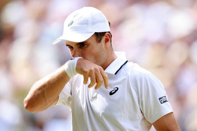 Arthur Fery during his semi final match Wimbledon Tennis Championships, Day 12, The All England Lawn Tennis and Croquet Club, London, UK - 10 Jul 2026London The All England Lawn Tennis and United Kingdom  Copyright: xJamesxMarsh Shutterstockx 16981029cw