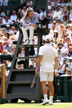 Arthur Fery complains to the umpire during his semi final match Wimbledon Tennis Championships, Day 12, The All England Lawn Tennis and Croquet Club, London, UK - 10 Jul 2026London The All England Lawn Tennis and United Kingdom  Copyright: xKieranxMcManus Shutterstockx 16981026cf