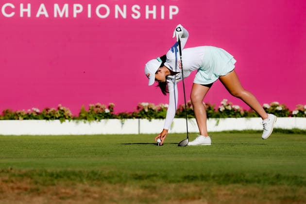 EVIAN-LES-BAINS, FRANCE - 10.07.2026: Pajaree Anannarukarn (THA) of The Amundi Evian Championship at the Evian Resort Golf Club on July 10, 2026 in Evian-les-Bains, France.