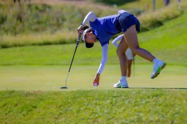 EVIAN-LES-BAINS, FRANCE - 10.07.2026: Grace Kim (AUS) of The Amundi Evian Championship at the Evian Resort Golf Club on July 10, 2026 in Evian-les-Bains, France.