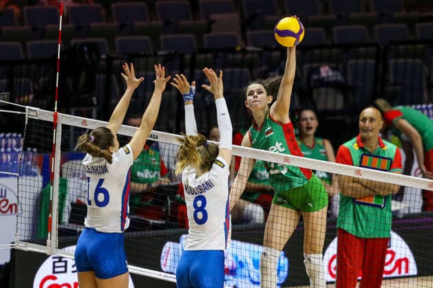 Bulgaria v Czech Republic - Women s Volleyball Nations League BELGRADE, SERBIA - JULY 10: Koulisiani (8) of Czech Republic competes during the FIVB Volleyball Women s Nations League match between Bulgaria and the Czech Republic at Belgrade Arena in Belgrade, Serbia, on July 10, 2026. Filip Stevanovic Anadolu Belgrade Serbia. Editorial use only. Please get in touch for any other usage.  Copyright: x2026xAnadoluxFilipxStevanovicx