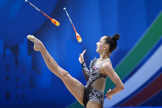 IPA86571441 - Mariia Borisova (RUS) during the Rhythmic gymnastics, Rhythmische Sportgymnastik, RSG World Cup Final at the Unipol Forum, Milan, Italy, on July 10, 2026, during the Rhythmic Gymnastics - FIG World Cup 2026, Gymnastics in Assago (MI), Italy, July 10, 2026  Copyright: xValerioxOrigo IPAxSportx xx 86571441