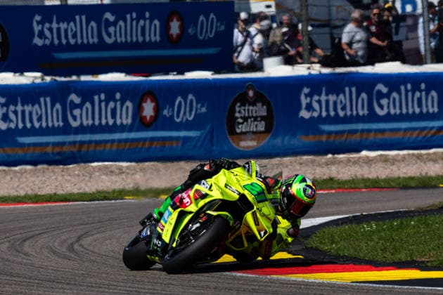GER, Großer Preis von Deutschland, MotoGP. 11. Lauf, FIM Motorrad-Weltmeisterschaft. 10.07.2026, Sachsenring, Hohenstein-Ernstthal, GER, Großer Preis von Deutschland, MotoGP. 11. Lauf, FIM Motorrad-Weltmeisterschaft. 21, Franco Morbidelli, Pertamina Enduro VR46 Racing Team Â Foto: Alexander Trienitz Hohenstein-Ernstthal Sachsenring Sachsen Deutschland *** GER, German Grand Prix, MotoGP Round 11, FIM Motorcycle World Championship, July 10, 2026, Sachsenring, Hohenstein Ernstthal, GER, German Grand Prix, MotoGP Round 11, FIM Motorcycle World Championship 21, Franco Morbidelli, Pertamina Enduro VR46 Racing Team. Photo by Alexander Trienitz, Hohenstein Ernstthal, Sachsenring, Saxony, Germany