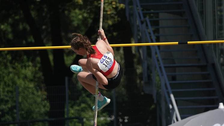 Leichtatlethik DM U16 U20 ** NUR FÜR REDAKTIONELLE ZWECKE ** EDITORIAL USE ONLY **<p>Impression von den Deutschen Leichtathletikmeisterschaften der U16 U20 am Freitag, 10.07.2026 im Lohrheidestadion in Bochum-Wattenscheid. Deutschland NRW Bochum Copyright: MichaelxKorte *** German U16 and U20 Track and Field Championships ** FOR EDITORIAL USE ONLY ** EDITORIAL USE ONLY ** p Impression from the German U16 and U20 Track and Field Championships on Friday, July 10, 2026, at the Lohrheidestadion in Bochum-Wattenscheid, Germany (North Rhine-Westphalia), Bochum. Copyright MichaelxKorte Copyright: MichaelxKorte doc86nozkt0gd1pweuainn ,EDITORIAL USE ONLY