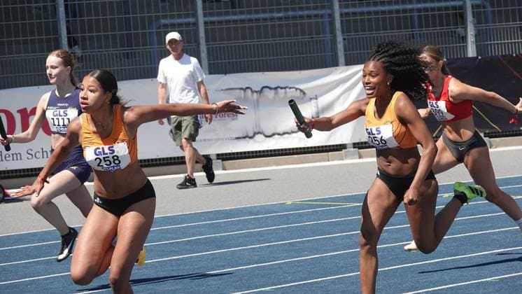Leichtatlethik DM U16 U20 ** NUR FÜR REDAKTIONELLE ZWECKE ** EDITORIAL USE ONLY **<p>Impression von den Deutschen Leichtathletikmeisterschaften der U16 U20 am Freitag, 10.07.2026 im Lohrheidestadion in Bochum-Wattenscheid. Deutschland NRW Bochum Copyright: MichaelxKorte *** German U16 and U20 Track and Field Championships ** FOR EDITORIAL USE ONLY ** EDITORIAL USE ONLY ** p Impression from the German U16 and U20 Track and Field Championships on Friday, July 10, 2026, at the Lohrheidestadion in Bochum-Wattenscheid, Germany (North Rhine-Westphalia), Bochum. Copyright MichaelxKorte Copyright: MichaelxKorte doc86nozktykrn1neeo2ey ,EDITORIAL USE ONLY