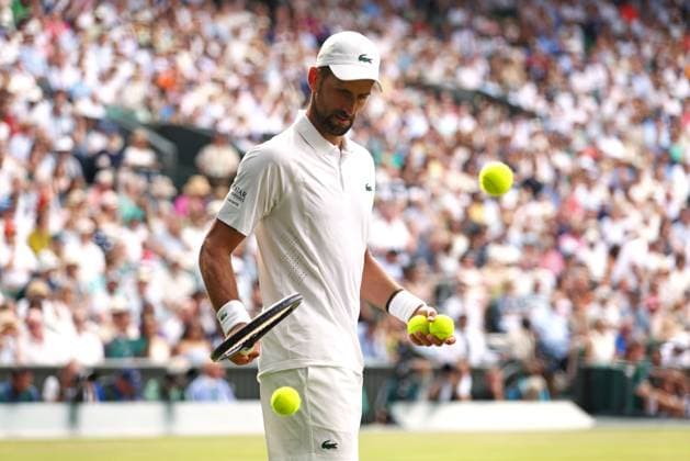 Novak Djokovic during his semi final match Wimbledon Tennis Championships, Day 12, The All England Lawn Tennis and Croquet Club, London, UK - 10 Jul 2026London The All England Lawn Tennis and United Kingdom  Copyright: xKieranxMcManus Shutterstockx 16981026dy