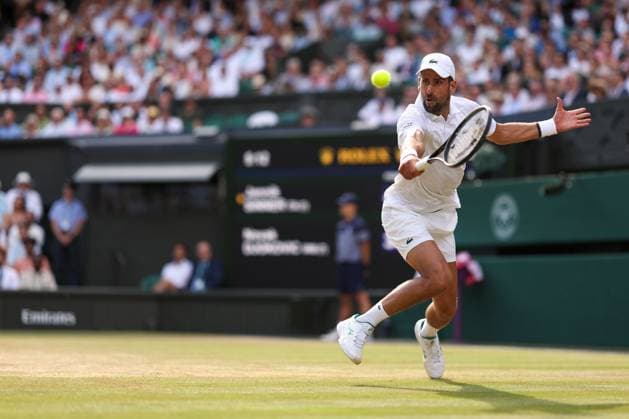 Novak Djokovic during his Semi-Final match Wimbledon Tennis Championships, Day 12, The All England Lawn Tennis and Croquet Club, London, UK - 10 Jul 2026London The All England Lawn Tennis and United Kingdom  Copyright: xEllaxLing Shutterstockx 16981028er