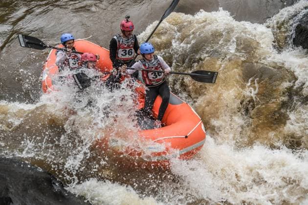 Sport Bilder des Tages 2026 World Rafting Cup in Kenya SAGANA, KENYA - JULY 10: Athletes compete on the Sagana stage of the Tana River, one of the international rafting courses, during the 2026 World Rafting Cup hosted in the town of Sagana within Kirinyaga County, north of Kenya s capital Nairobi, on July 10, 2026. The competition, running from July 5 to 12, features participation from numerous countries including Italy, Burundi, the Czech Republic, Japan, Morocco, Nigeria, and Uganda. Gerald Anderson Anadolu Sagana Kenya. Editorial use only. Please get in touch for any other usage.  Copyright: x2026xAnadoluxGeraldxAndersonx