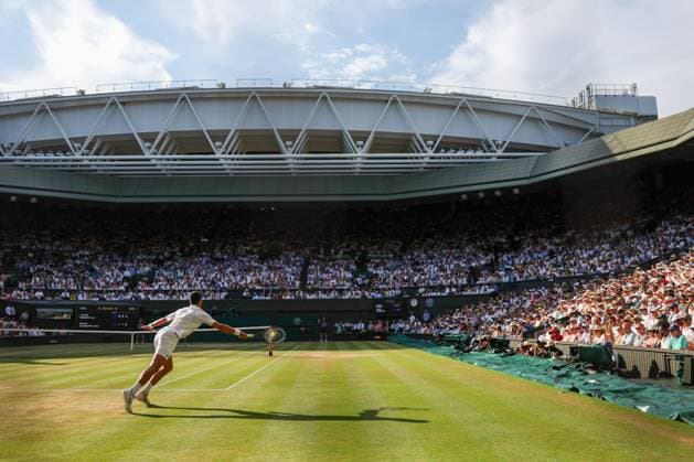 Novak Djokovic during his semi final match Wimbledon Tennis Championships, Day 12, The All England Lawn Tennis and Croquet Club, London, UK - 10 Jul 2026London The All England Lawn Tennis and United Kingdom  Copyright: xKieranxMcManus Shutterstockx 16981026ga