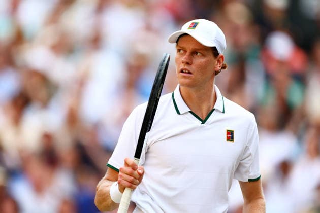 Jannik Sinner during his semi final match Wimbledon Tennis Championships, Day 12, The All England Lawn Tennis and Croquet Club, London, UK - 10 Jul 2026London The All England Lawn Tennis and United Kingdom  Copyright: xJamesxMarsh Shutterstockx 16981029fh