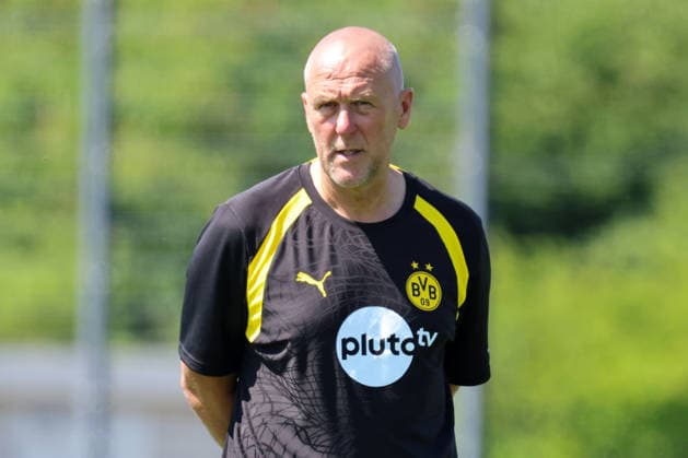 Dortmund, Deutschland: 10.07.2026 - Regionalliga West Frauen - Trainingsauftakt Borussia Dortmund Frauen Im Bild: Cheftrainer Markus Högner Hoegner (BVB) *** Dortmund, Germany, July 10, 2026, Regionalliga West Women s Division: Borussia Dortmund Women s Team Kicks Off Training; Pictured: Head Coach Markus Högner (Hoegner) of BVB Copyright: HMBxMedia MadeleinexFantini