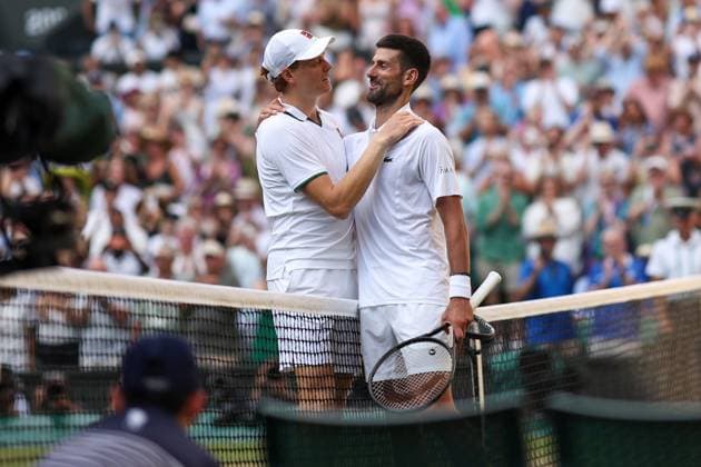 Novak Djokovic after losing his Semi-Final match to Jannik Sinner Wimbledon Tennis Championships, Day 12, The All England Lawn Tennis and Croquet Club, London, UK - 10 Jul 2026London The All England Lawn Tennis and United Kingdom  Copyright: xEllaxLing Shutterstockx 16981028fw