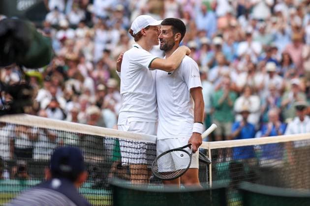 Novak Djokovic after losing his Semi-Final match to Jannik Sinner Wimbledon Tennis Championships, Day 12, The All England Lawn Tennis and Croquet Club, London, UK - 10 Jul 2026London The All England Lawn Tennis and United Kingdom  Copyright: xEllaxLing Shutterstockx 16981028gl