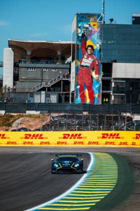 FIA WEC - 6 HOURS OF SAO PAULO 2026 23 ADAM Jonny (gbr), PAUWELLS Kobe (bel), NEWELL Gray (usa), Heart of Racing Team, Aston Martin Vantage AMR GT3 Evo 23, LM GT3, action during the 6 Hours of Sao Paulo 2026, 4th round of the 2026 FIA World Endurance Championship, from July 10 to 12, 2026 on the Interlagos Circuit in Sao Paulo, Brazil -  Copyright: xAndreaxLorenzinax