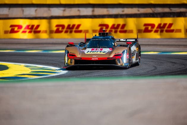 FIA WEC - 6 HOURS OF SAO PAULO 2026 12 NATO Norman (fra), STEVENS Will (gbr), Cadillac Hertz Team Jota, Cadillac V-Series.R 12, Hypercar, action during the 6 Hours of Sao Paulo 2026, 4th round of the 2026 FIA World Endurance Championship, from July 10 to 12, 2026 on the Interlagos Circuit in Sao Paulo, Brazil -  Copyright: xAndreaxLorenzinax